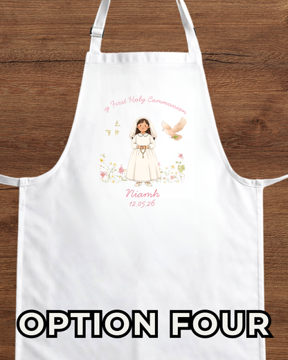 Custom Holy Communion Apron - Personalised
