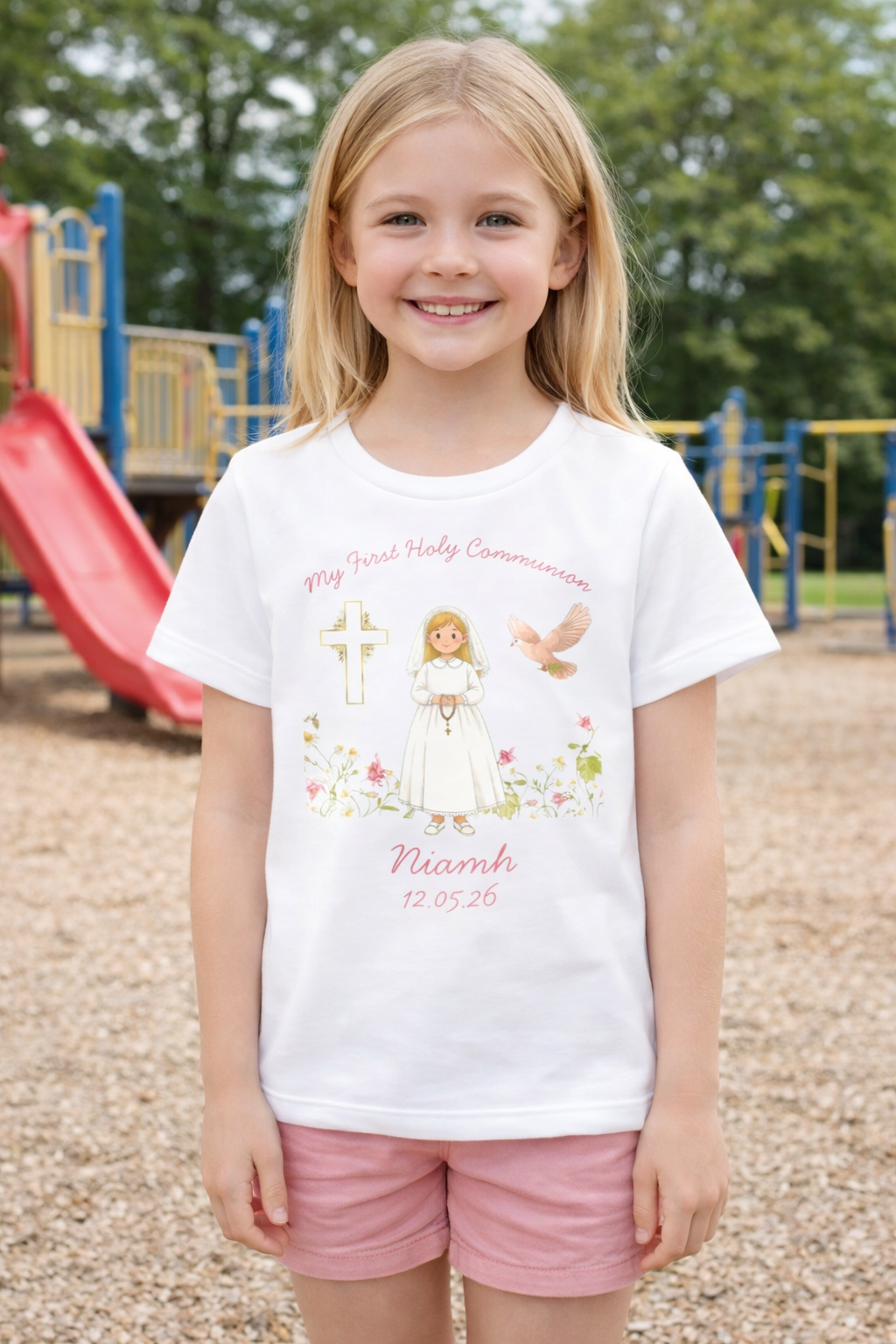 Girl’s Holy Communion T-Shirt - Custom Options