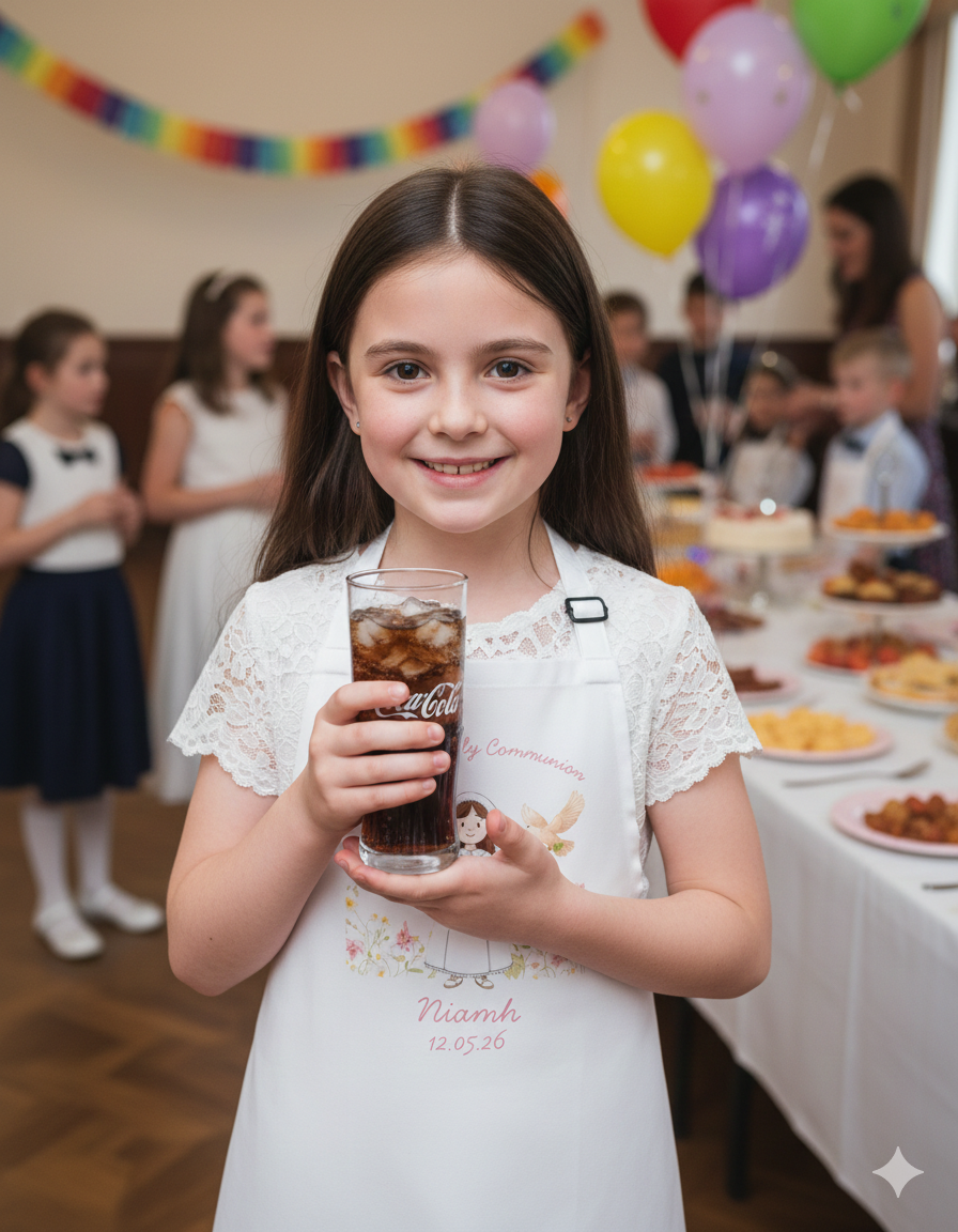 Custom Holy Communion Apron - Personalised