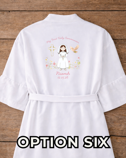 Satin Robe - Holy Communion Custom