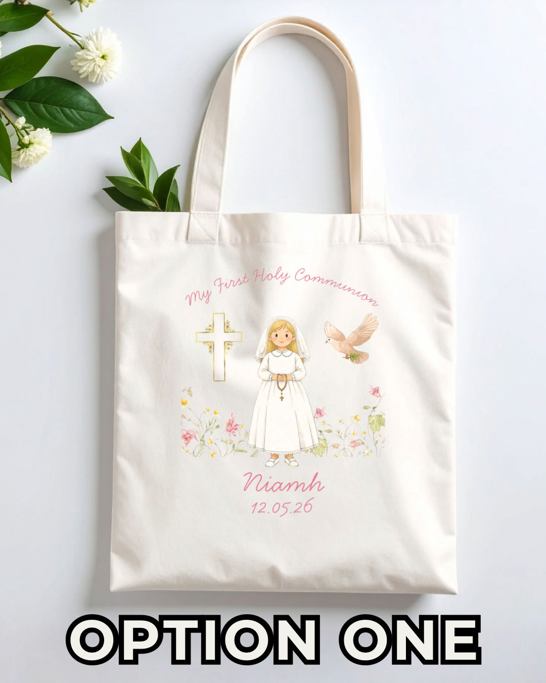 Communion Tote Bag - Personalised