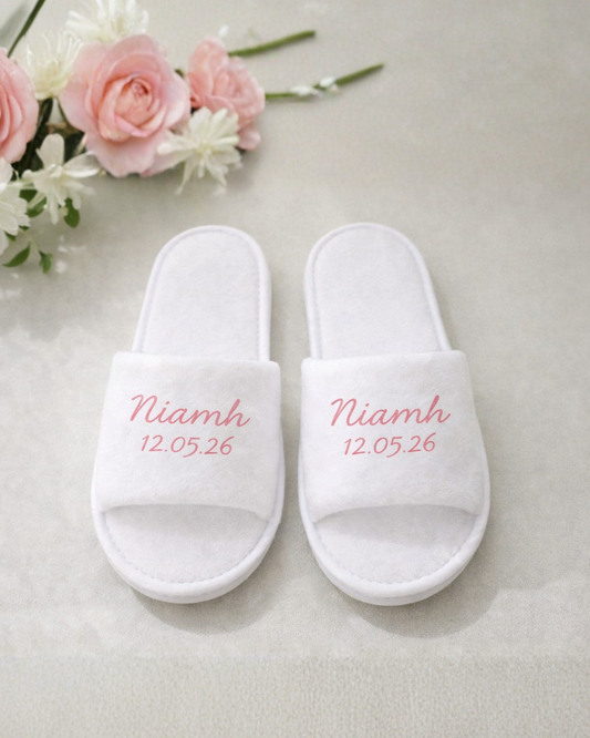Luxury Communion Slippers - Personalised