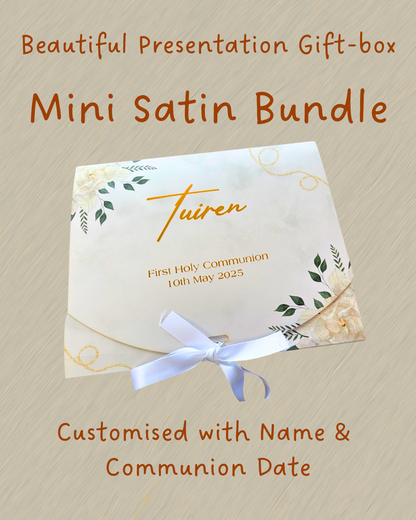 Girls Satin Bundle First Holy Communion Gift Box – Personalised Luxury Gifts
