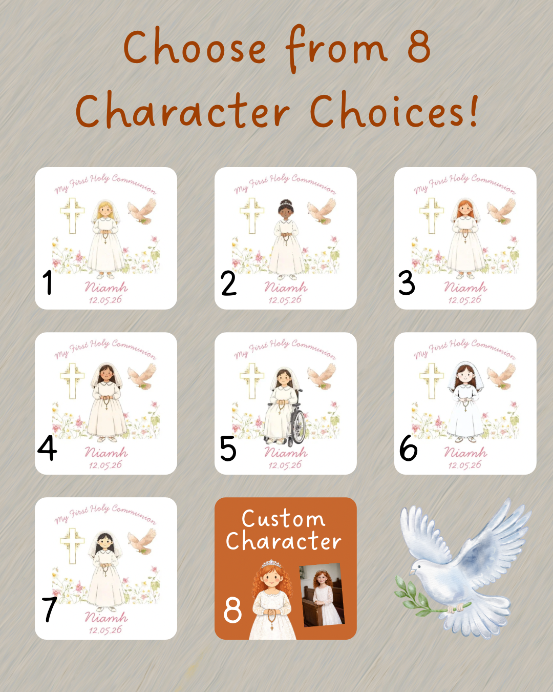 Girls Satin Bundle First Holy Communion Gift Box – Personalised Luxury Gifts