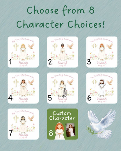 Girls Cotton Bundle First Holy Communion Gift Box – Personalised Luxury Gifts