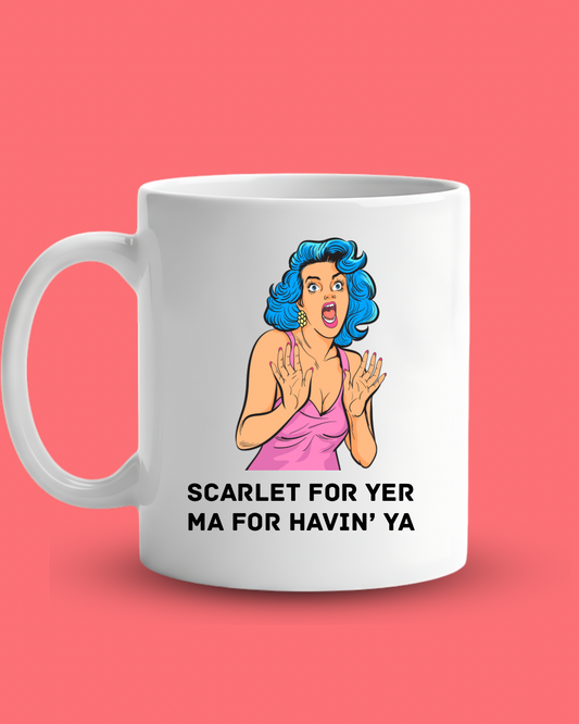 Scarlet for Your Ma Mug